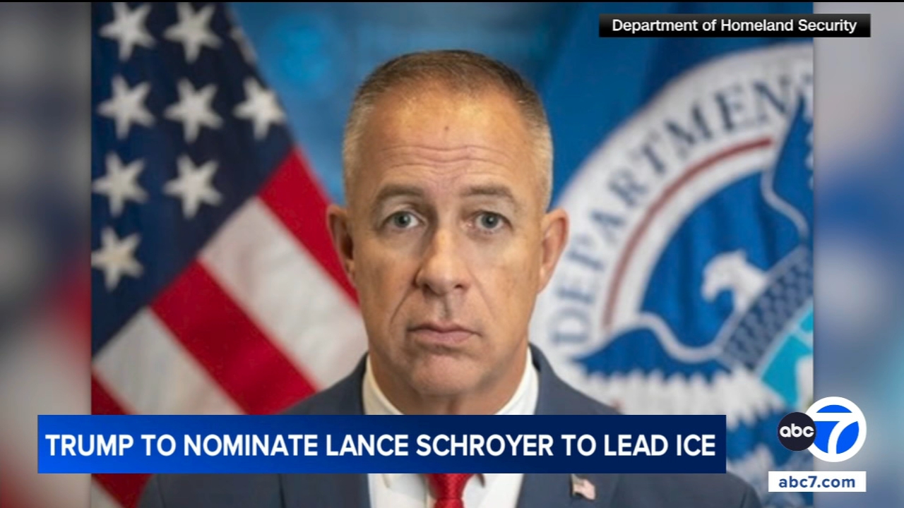 Trump names Lance Schroyer as new ICE director nominee