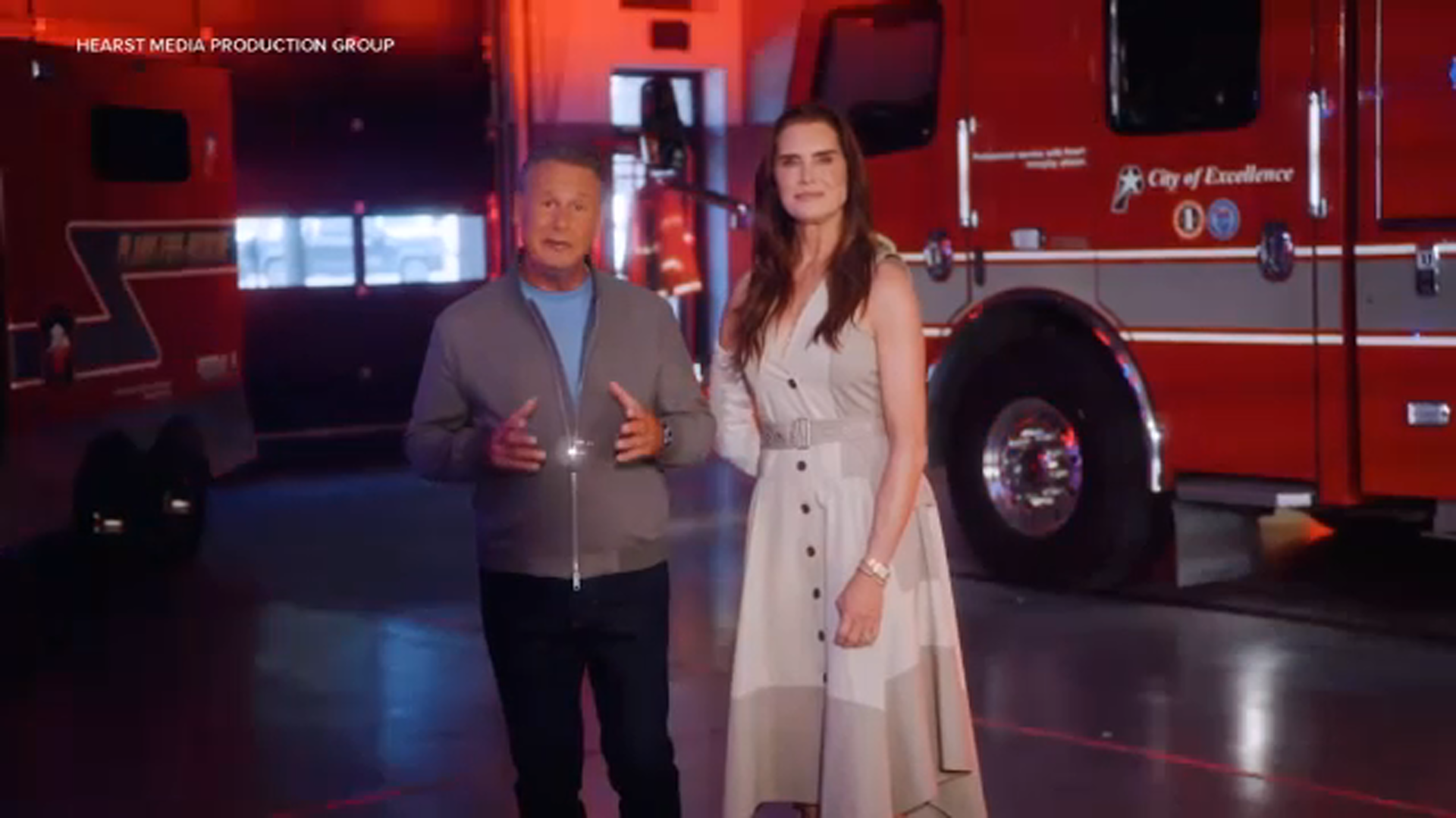 Brooke Shields joins as co-host of "Hearts of Heroes" for Season 8